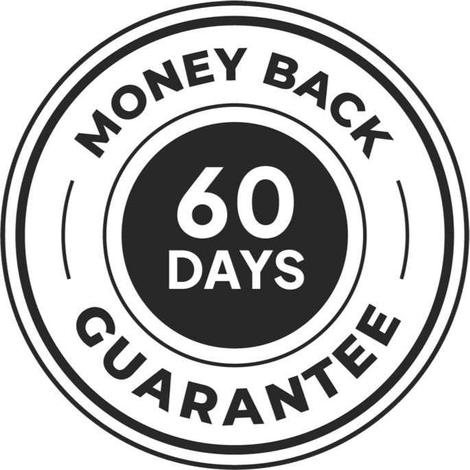 Money back guarantee seal